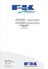 repair manual Fiat Kobelco E115SR, E135SR Evolution Crawler Excavator Workshop Manual PDF