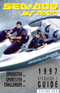 repair manual SEA DOO JET BOAT CHALLENGER 1800 FULL REPAIR MANUAL 1997