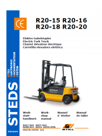 repair manual Still Electric Forklift R20-15, R20-16, R20-18, R20-20 Service Manual PDF