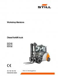 repair manual Still Diesel Forklift R70-60, R70-70, R70-80 Service Manual PDF