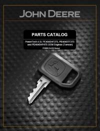 spare parts catalog John Deere PowerTech 4.5L PE4045HF275, PE4045TF275, PE4045HF475 OEM Engines Parts Catalog PDF