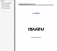 repair manual Isuzu N Series Workshop Manual PDF