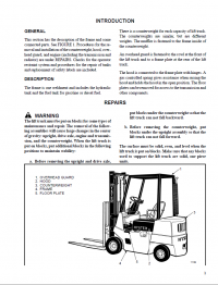 repair manual Hyster Class 4 Internal Combustion Engine Trucks - Cushion Tire PDF Service Manuals