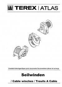 spare parts catalog Terex Atlas Cranes Set of PDF Parts Manuals