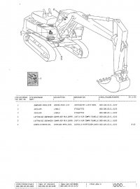 spare parts catalog Terex Atlas Excavators Set of PDF Parts Manuals