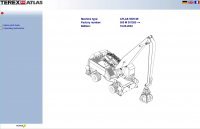 spare parts catalog Terex Atlas Parts Catalog