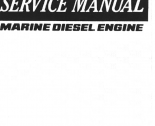 repair manual Yanmar Marine Diesel Engine 4LHE Series Service Manual PDF