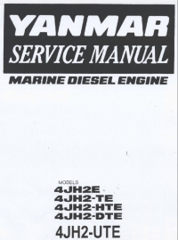 repair manual Yanmar Marine Diesel Engine 4JH2E, 4JH2-TE, 4JH2-HTE, 4JH2-DTE, 4JH2-UTE Service Manual PDF