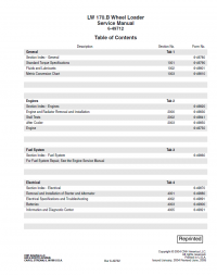 repair manual New Holland LW 170.B Wheel Loader Service Manual PDF