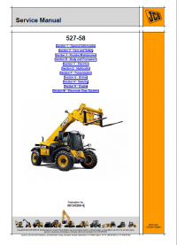 repair manual JCB Teletruk 527-58 Service Manual PDF