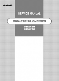 repair manual Yanmar TNM Series 3TNM68, 3TNM72 Industrial Engines for JCB Service Manual PDF