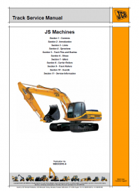 repair manual JCB JS Series Track Machines Service Manual PDF