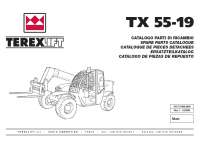 spare parts catalog Terex TX55-19 Lift Parts Catalogue PDF