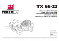 spare parts catalog Terex TX 66-22 Lift Parts Catalogue PDF