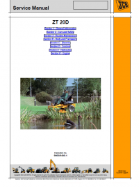 repair manual JCB Mower ZT 20D Service Manual PDF