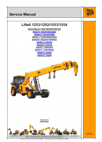 repair manual JCB Liftall 1253, 1202, 1553, 1554 Service Manual PDF