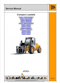 repair manual JCB Compact Loadalls 520-40, 524-50, 527-55 Service Manual PDF