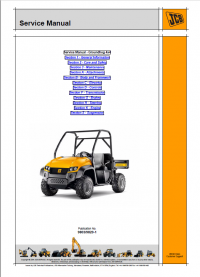 repair manual JCB Groundhog 4x4 Service Manual PDF