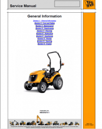 repair manual JCB Groundcare 323 HST, 327 HST Service Manual PDF