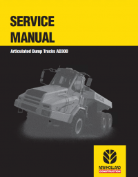 repair manual New Holland Articulated Dump Trucks AD300 Service Manual PDF