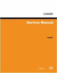 repair manual Case 621B and 721B Loaders Service Manual PDF