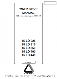 repair manual Lombardini 15LD Series Engines for JCB Workshop Manual PDF