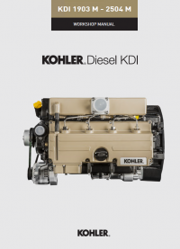 repair manual Kohler Diesel KDI 1903M-2504M Engines for JCB Workshop Manual PDF