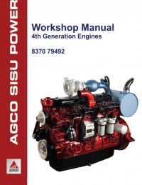 repair manual JCB Agco Sisu Power 4th Generation Engines Workshop Manual PDF