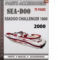 spare parts catalog Seadoo Challenger 1800 2000 Parts Manual