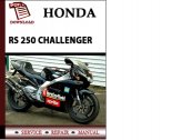 repair manual Aprilia RS 250 Challenger Version (USA) Workshop Service Repair Manual PDF