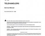 repair manual Fiat Kobelco T13, T14, T17 Telehandlers Service Manual PDF