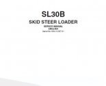 repair manual Fiat Kobelco SL30B Skid Steer Loader Service Manual PDF