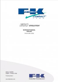 repair manual Fiat Kobelco E80 Evolution Excavator Workshop Manual PDF