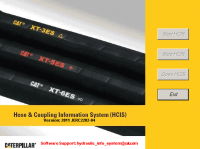 spare parts catalog Caterpillar Hose & Coupling Information System (HCIS)
