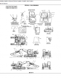 spare parts catalog Kobelco SK300 LC Hydraulic Excavators Parts Manual PDF