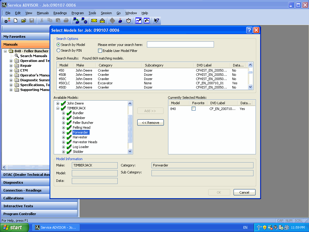 repair manual John Deere Service Advisor 4.1 - Agricultural Machines 2014  SPANISH ONLY V 4.1.