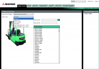 spare parts catalog Mitsubishi ForkLift Trucks 2014 Parts Manual