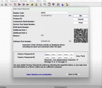 Diagnostic Software 18 Bit CAT Factory Passwords to unlock ECM parameters upon Request