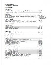 repair manual McCormick MC Series Tractors Service Manual SM 8-11102 PDF