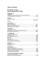 repair manual McCormick ZTX Series Tractors Service Manual SM 8-12602 PDF