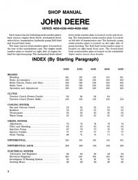 repair manual John Deere Series 4050 4250 4450 4650 4850 Tractor Shop Manual PDF