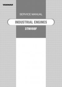 repair manual Yanmar Industrial Engines 3TNV88F Service Manual PDF