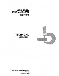 repair manual John Deere 2355 2555 2755 2855N Tractors TM4434 Technical Manual PDF