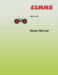 repair manual Claas Tractor Xerion 3300 Repair Manual PDF