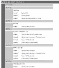 repair manual Hyundai Wheel Loader HL740-3 Service Manual PDF