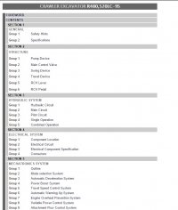 repair manual Hyundai Crawler Excavators R480LC-9S, R520LC-9S Service Manual PDF