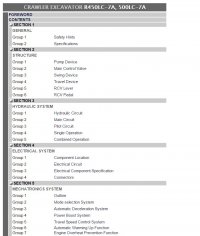 repair manual Hyundai Crawler Excavators R450LC-7A, R500LC-7A Service Manual PDF
