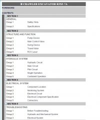 repair manual Hyundai Mini Excavator R35Z-7A Service Manual PDF
