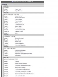 repair manual Hyundai Wheeled Excavator R200W-7A Service Manual PDF