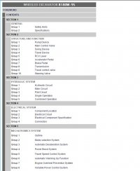 repair manual Hyundai Wheeled Excavator R180W-9S Service Manual PDF
